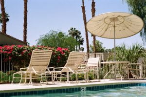 A pool is a great amenity to show off when marketing to business travelers