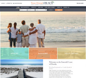 The Home Page of Your Friend at the Beach, a vacation rental company