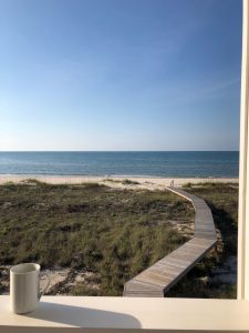 view from vacation rental