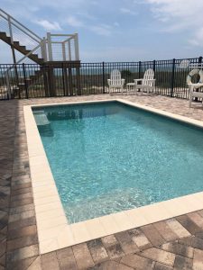 pool at vacation rental