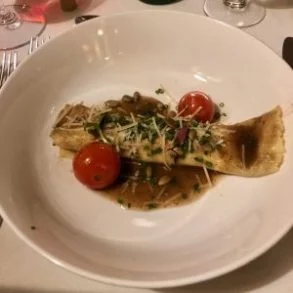 Orchard Inn braised beef short rib cannelloni