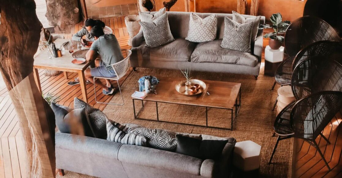 guests enjoying their stay at your lodge through digital marketing efforts