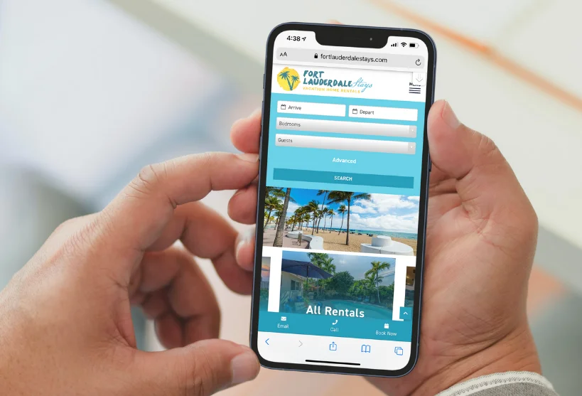 Excellent mobile design can help drive revenue to your vacation rentals