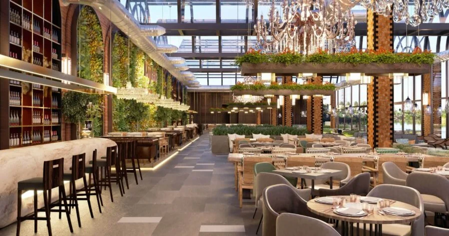 hotel restaurant and bar