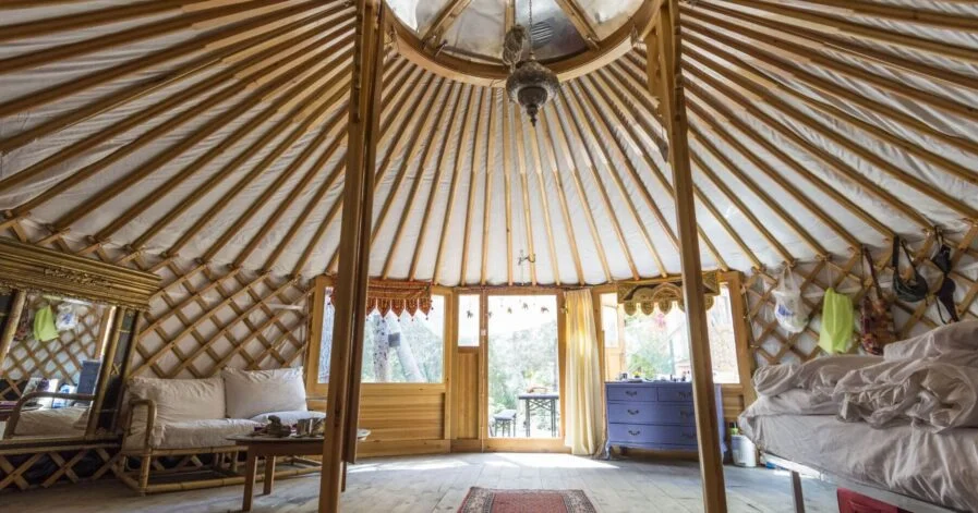 yurt interior